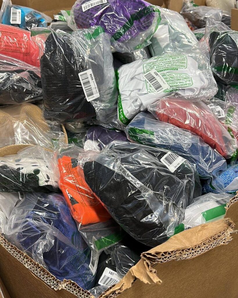 Clothing Liquidation Pallets