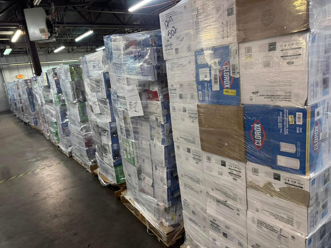 kitchen appliances truckload
